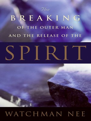 cover image of The Breaking of the Outer Man